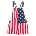 Stars & Stripes Short Overalls